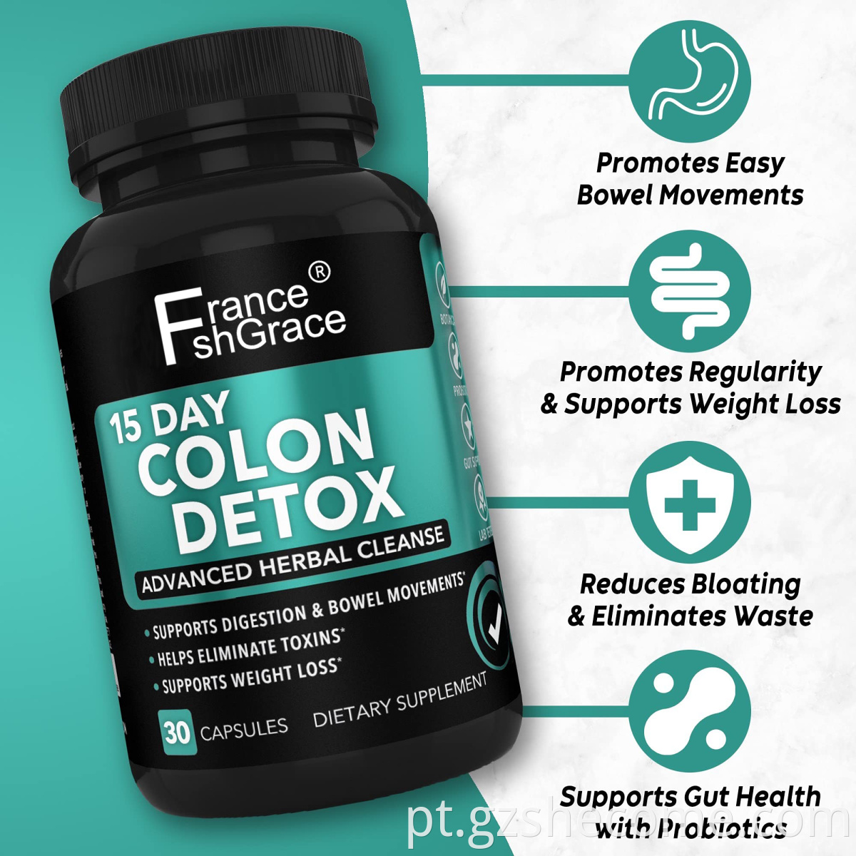 Digestive Enzymes Plus Prebiotics & Probiotics Supplements